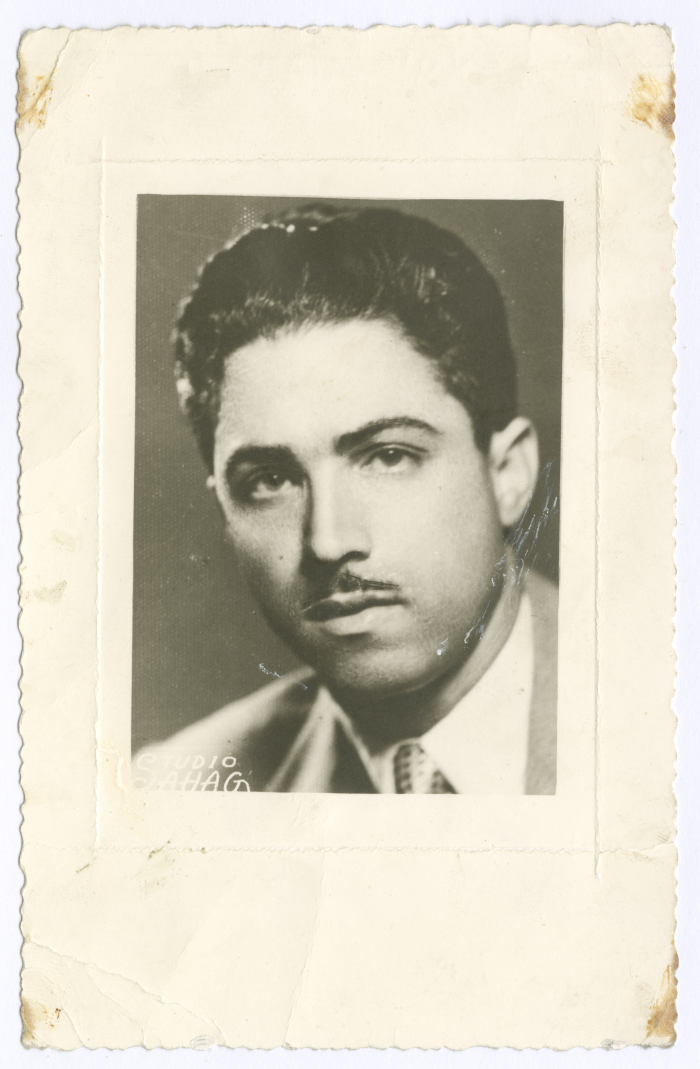 A portrait of a man