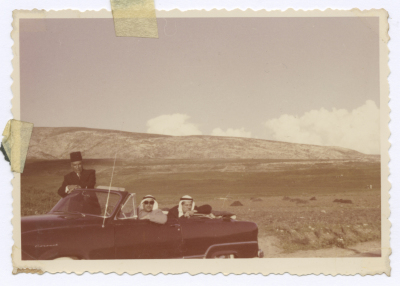 Friends on their way to Nablus