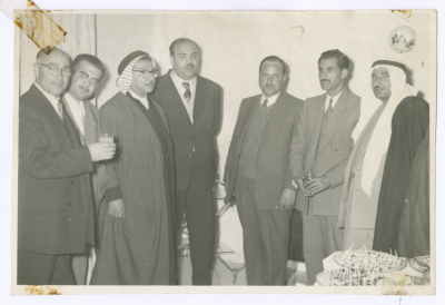 Legal persons with Iraqi Deputies at a Cocktail Party