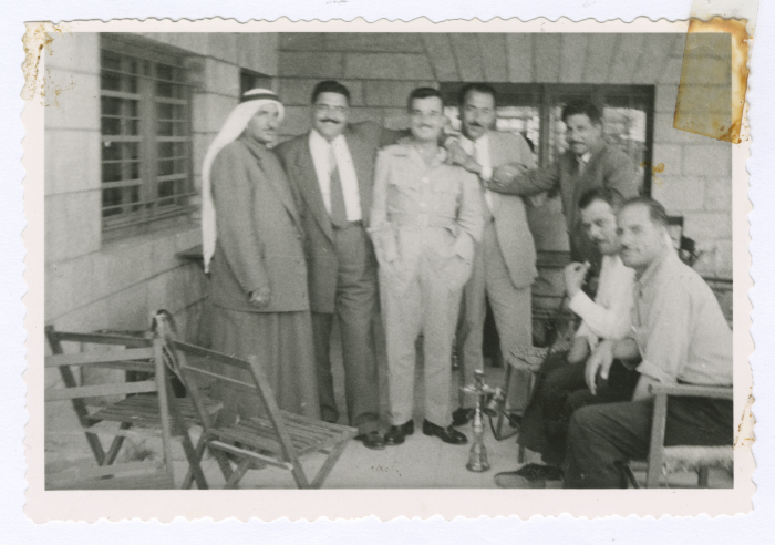 Men meeting a lunch invitation