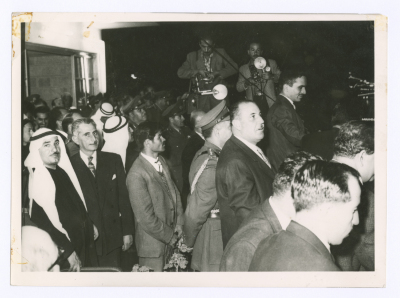Legal persons at the birthday party of the King of Jordan; Hussein bi Abdullah
