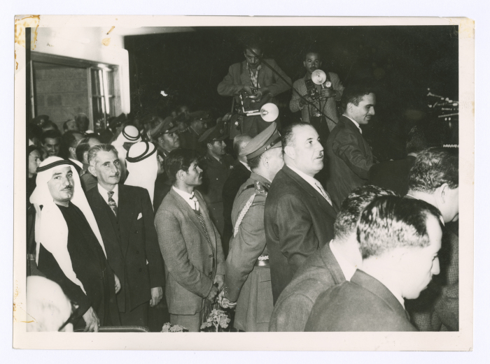 Legal persons at the birthday party of the King of Jordan; Hussein bi Abdullah