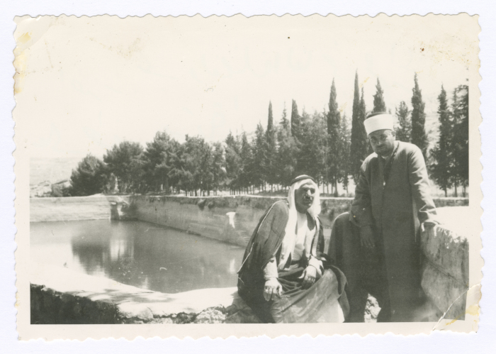 Men near Artas Pools
