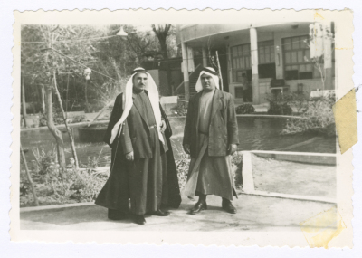Muhammad Salem adh-Dhuwayb with Another Person