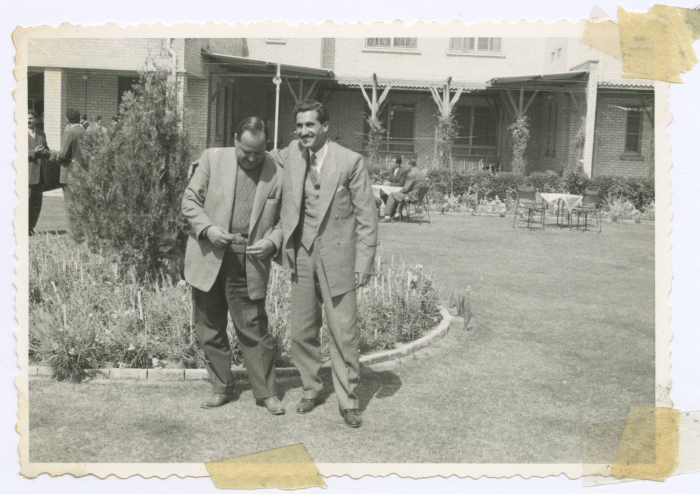 Sami Judeh and ʿissa ʿaqel