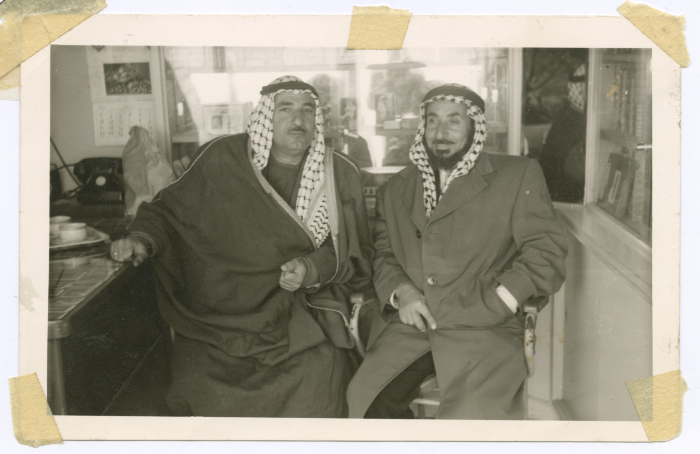 Muhammad Salem adh-Dhuwayb with Muhammad Amin abu Ṣubha 