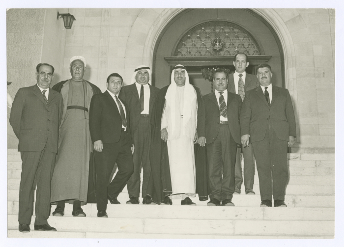 Notables and Deputies at the Jordanian Parliament 