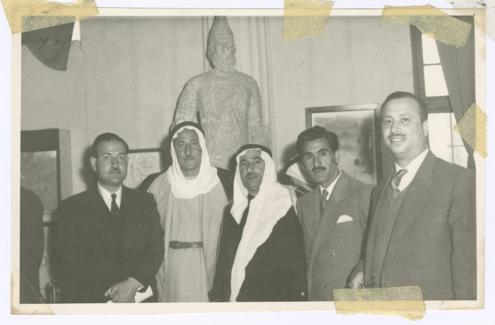 Muhammad Salem adh-Dhuwayb with Others in Iraq 