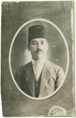A portrait of Abdel-Salam al-Barqawi