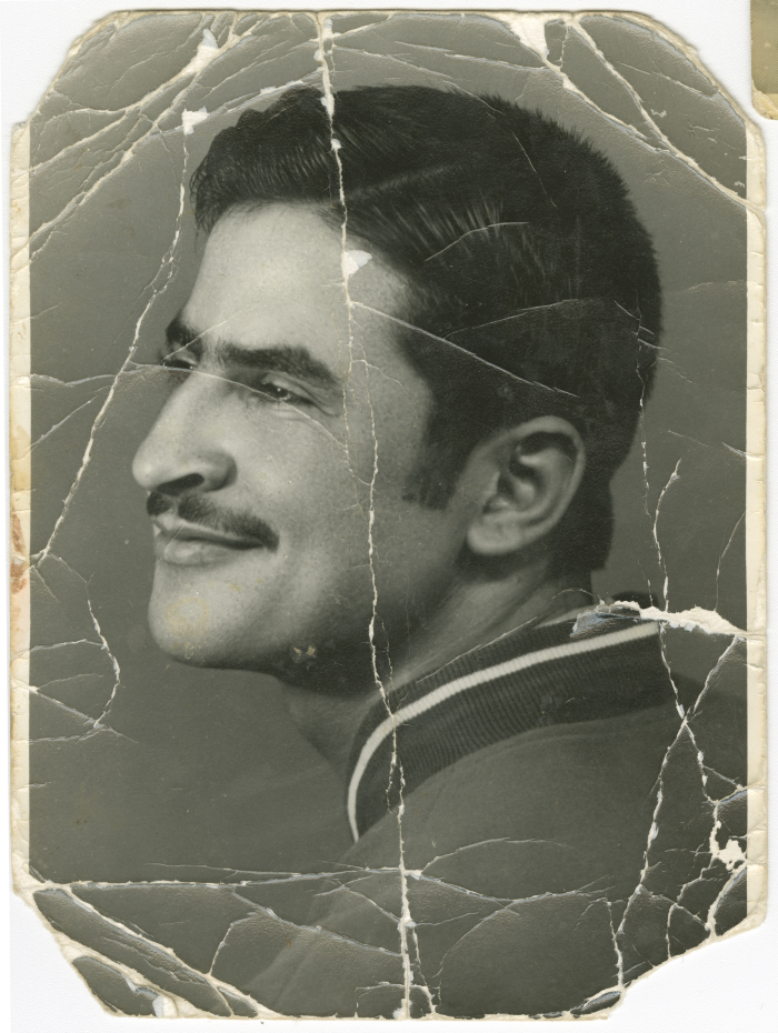 بورتريه لشاب فلسطيني