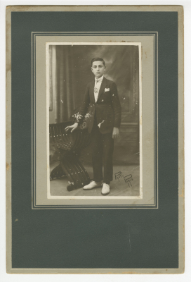 A student at the American University of Beirut in the 1920s