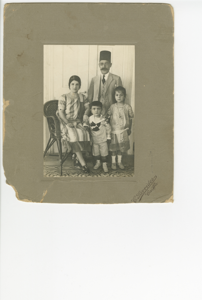 Engineer Hasan Hilmy; he worked in the Department of Works during the Ottoman and British rule of Palestine