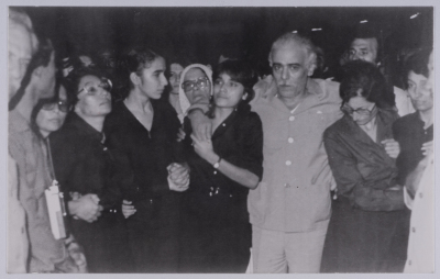A Glimpse of the Funeral Procession of Majed abu Sharar, Beirut, 1981