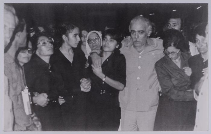 A Glimpse of the Funeral Procession of Majed abu Sharar, Beirut, 1981