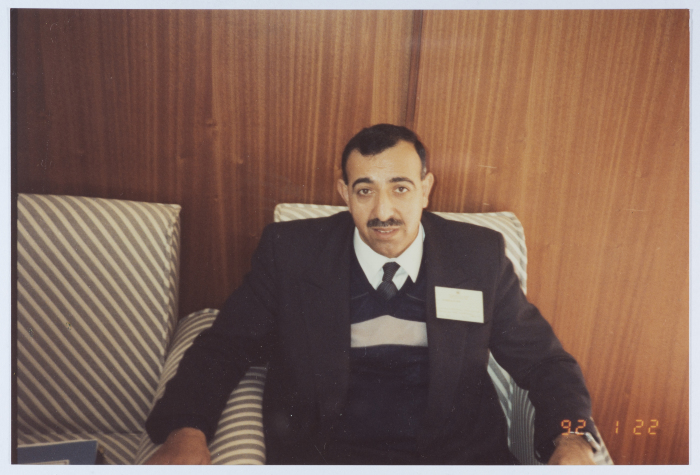 A Portrait of Qasem 'Aina, the 1980s