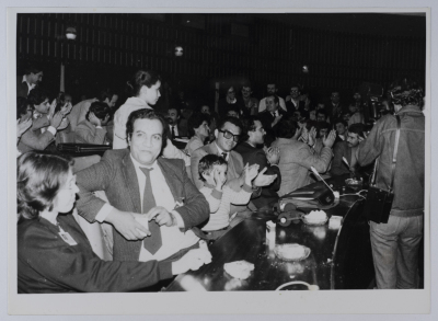 المشاركين في فعاليات المؤتمر التاسع للاتحاد العام لطلبة فلسطين، الجزائر، 1984