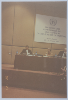The International Conference on the Question of Palestine, Cyprus 1992