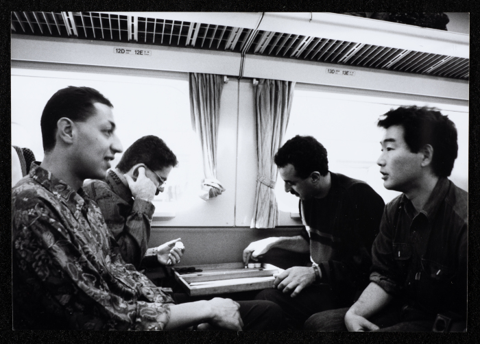 صورة من جولة فرقة صابرين في اليابان، 1992