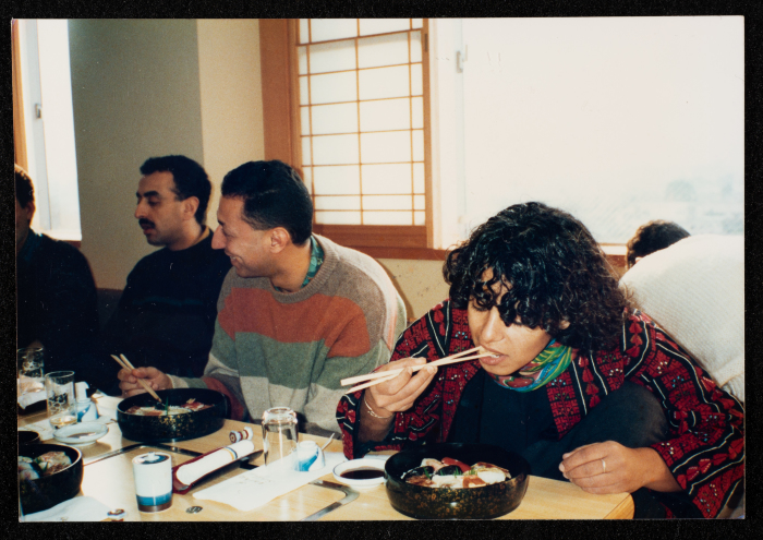 صورة من جولة فرقة صابرين في اليابان، 1992