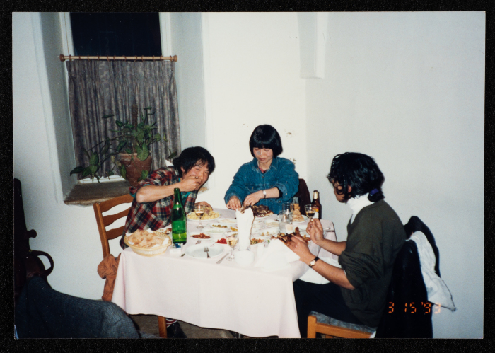 صورة من جولة فرقة صابرين في اليابان، 1992