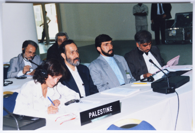 Nehaya Mohammad at a Meeting held by the ESCWA 

