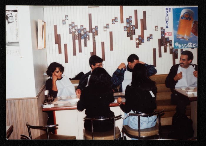 صورة من جولة فرقة صابرين في اليابان، 1992