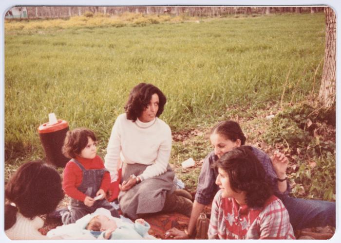 رحلة عائلية في الغوطة الشرقية في دمشق، 1985