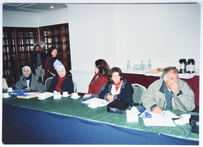Nihaya Mohammad Attending One of the Feminist Conferences 