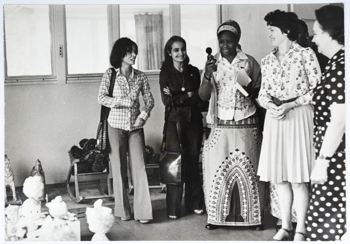 Nehaya Mohammad on a Visit to a Kindergarten in Berlin 