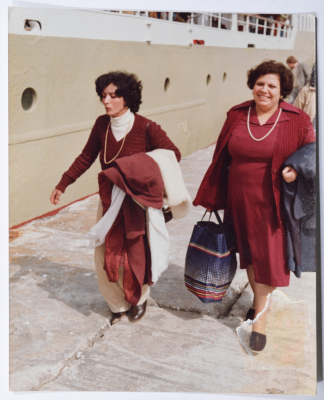 Nehaya Mohammad and Ghada al-Jabi, Athens 