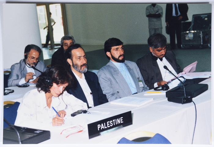 Nehaya Mohammad at a Meeting held by the ESCWA 

