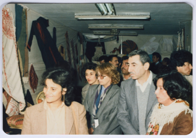 Nehaya Mohammad and Nayef Hawatmeh in Yarmouk Refugee Camp, 1984