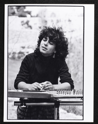 Camila Gubran During a Photoshoot for Sabreen Group in Jerusalem, 1989 