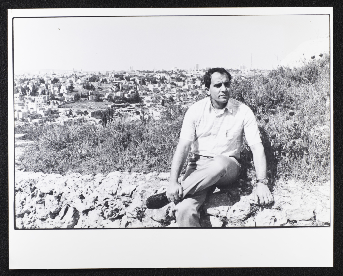 A Member of Sabreen Group in Jerusalem, 1989 