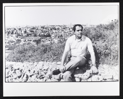 A Member of Sabreen Group in Jerusalem, 1989 