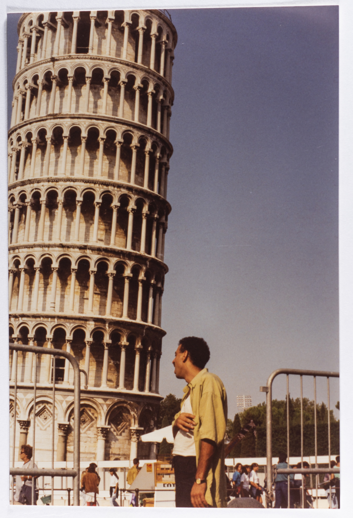 Saʿid Murad During Sabreen Group's Italy Tour, 1993	