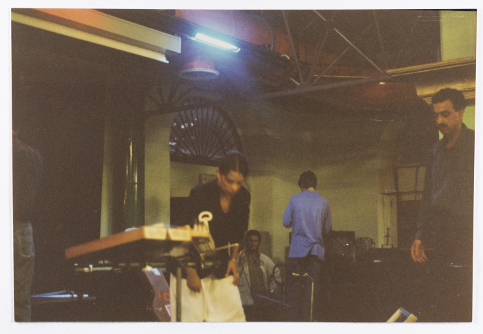 Camila Gubran During Sabreen Group's Italy Tour, 1993	