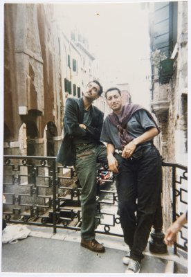 ʿiṣam Murad and Saʿid Murad During Sabreen Group's Italy Tour, 1993