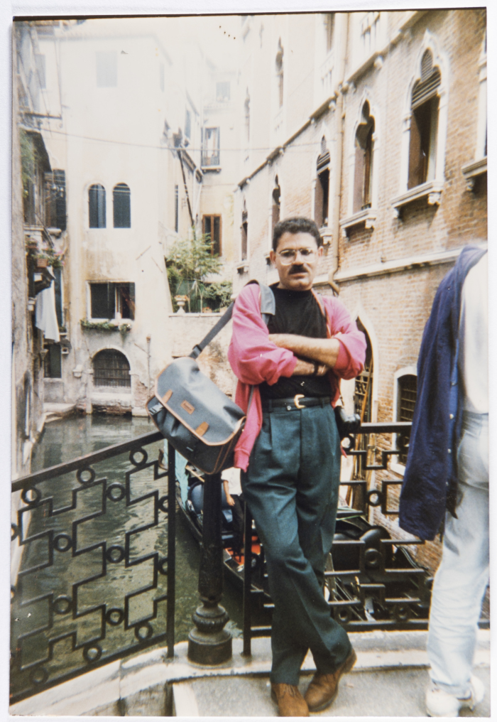 Khalid Gubran During Sabreen Group's Italy Tour, 1993	