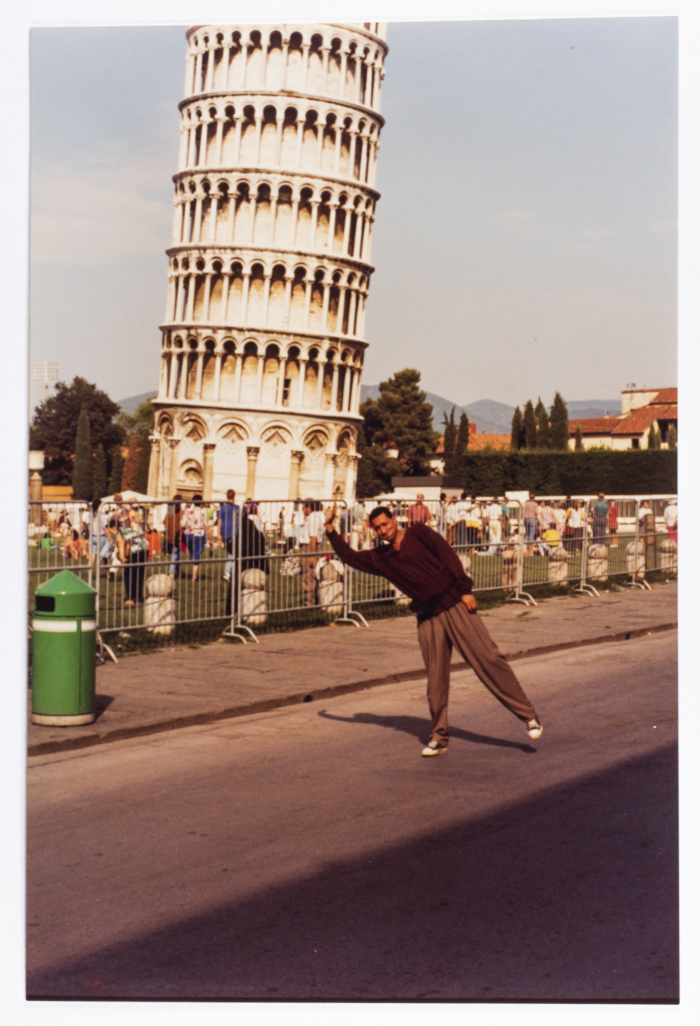 ʿiṣam Murad During Sabreen Group's Italy Tour, 1993