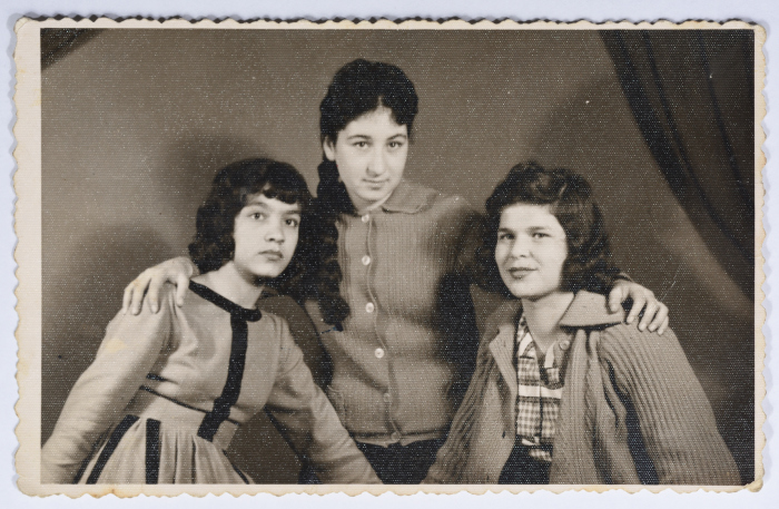 Nehaya Mohammad in Secondary School, Damascus, 1961 