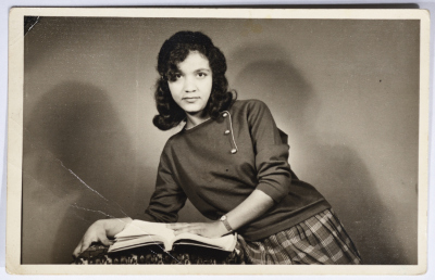 Nehaya Mohammad When she Was in 11th Grade, Damascus, 18 January 1963 