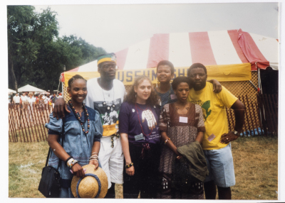 Sabreen Performing at the Smithsonian Folklife Festival
