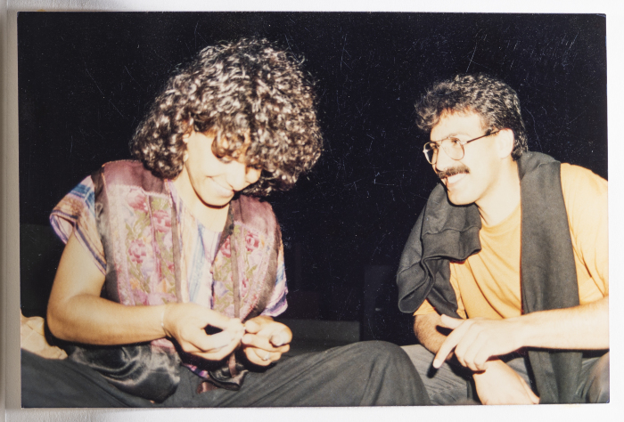 صورة من جولة فرقة صابرين في تونس، 1990
