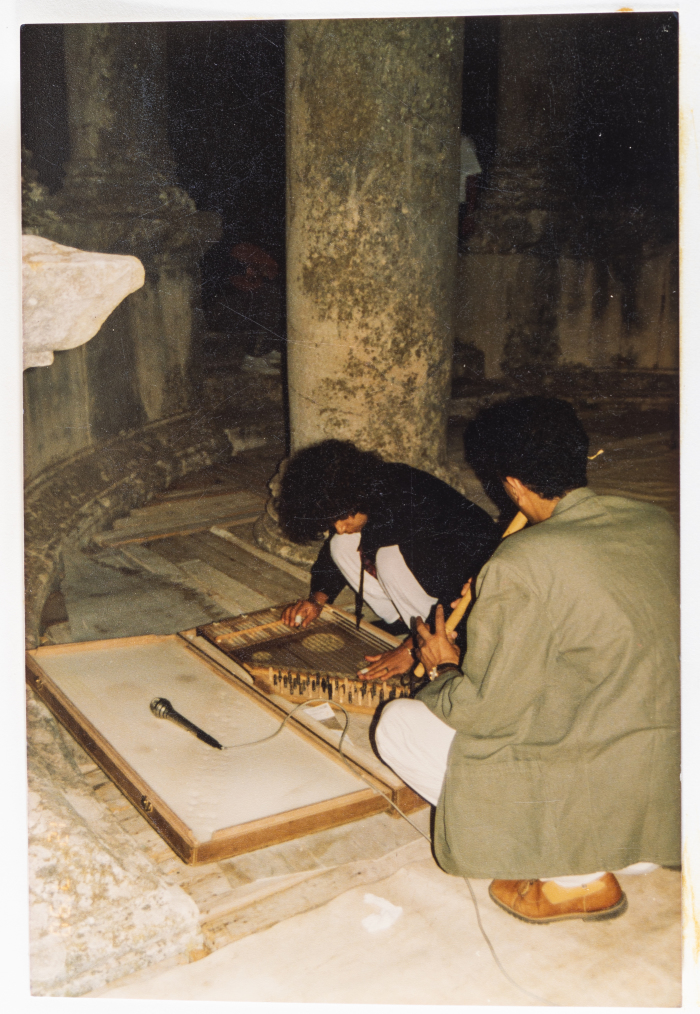 صورة من جولة فرقة صابرين في تونس، 1990
