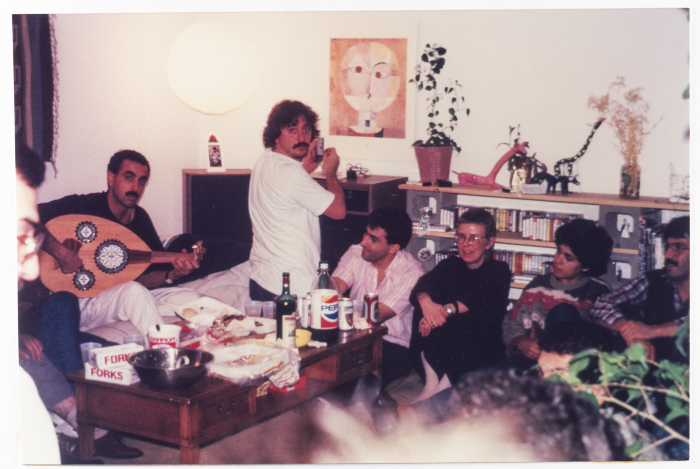 من جولة فرقة صابرين في الولايات المتحدة الأمريكية عام 1989 