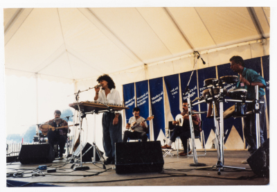 Sabreen Performing at the Smithsonian Folklife Festival
