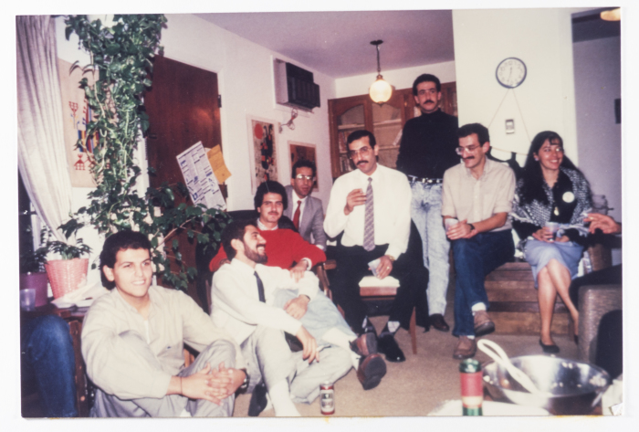 من جولة فرقة صابرين في الولايات المتحدة الأمريكية عام 1989 