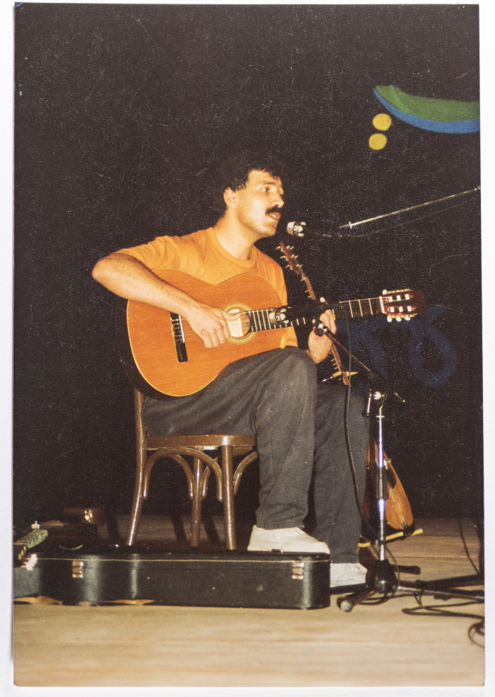 صورة من جولة فرقة صابرين في تونس، 1990
