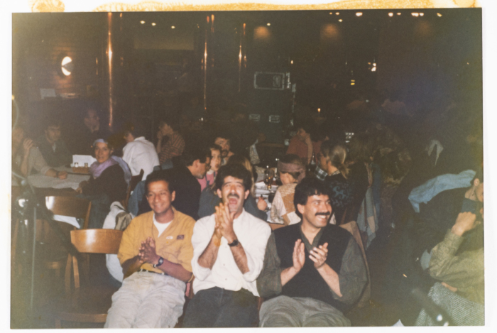 من جولة فرقة صابرين في سويسرا عام 1990 